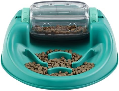 Outward Hound Nina Ottosson Spin N' Eat Dog Puzzle Toy & Slow Feeder, 11.6"