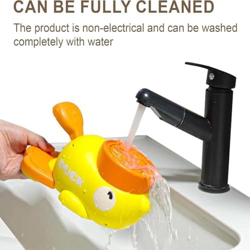 Duck Cat Treat Dispenser, Duck Pet Treat Dispenser, Yellow Ducks Cat Feeder Toy, 2-in-1 Interactive Dog Puzzle Toy & Slow Feeder for Small Medium Dogs and Cats, IQ Training (White)