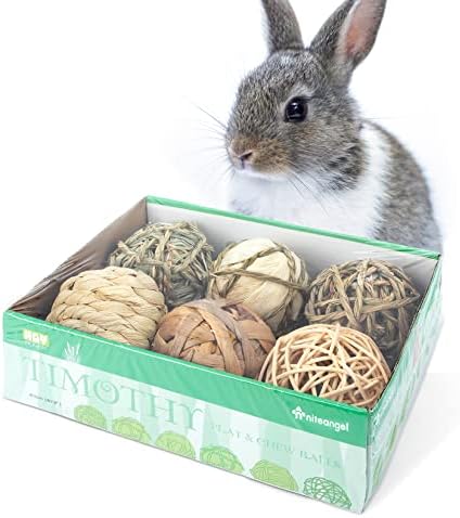 Niteangel Natural Chew Activity Toys: Meets Small Pet Chewing Needs & Mood