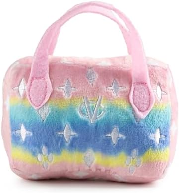 Haute Diggity Dog Chewy Vuiton Handbag Plush Dog Toy, Designer Parody Toy