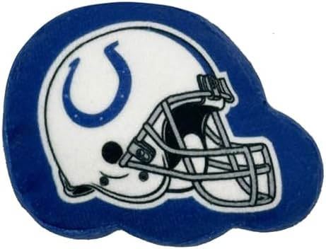 Pets First Best Plush CAT Toy - NFL Indianapolis Colts Complete Set of 3 Piece Cat Toys Filled with Fresh Catnip. Includes: 1 Helmet Cat Toy, 1 Football Cat Toy with Feathers & 1 Beer Bottle