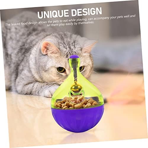 VANZACK Interactive Treat Dispenser Toy Pet Food Feeder Tumbler for Indoor Play and Mental for Treats and Rewards