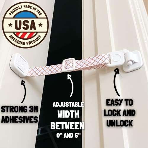Door Buddy Pet Door Latch for Cats. Adjustable Cat Door Strap. Dog Proof Litter Box & Feeding Station Without Pet Gate. Most Customizable Cat Door Holder for Interior Door. (1, Caramel Strap)