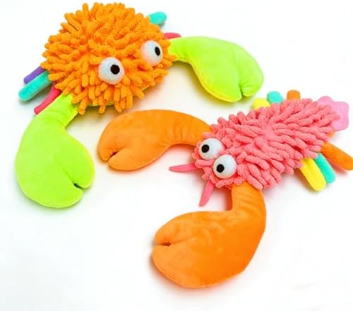 Puppy Squeaky Dog Toys, 5Pack Octopus Dog Toys for Small to Large Breeds