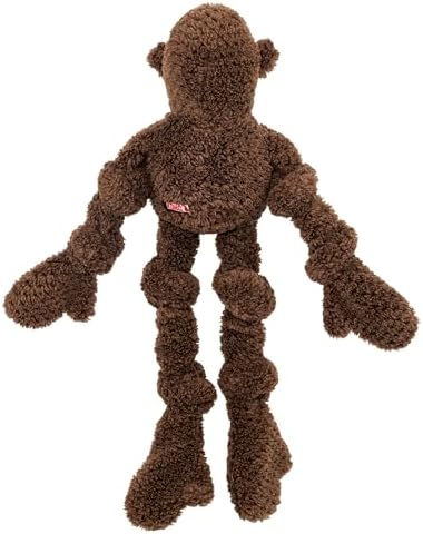 KONG Floppy Knots Rope and Plush Dog Toy, Monkey, for Large/X-Large Dogs