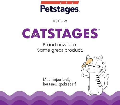 Catstages Grass Patch Hunting Box Cat Toy, Faux Grass & 3 Balls, 10" x 14"
