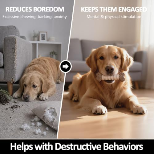 Dog Puzzle Chew Toy Durable Interactive Nylon Toys