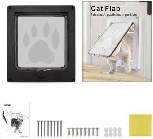 Window Cat Door Smart Magnetic Pet Supplies
