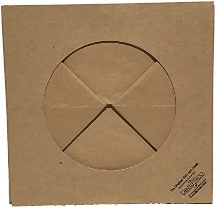 Dezi & Roo Hide and Sneak Collapsible Paper Cat Tunnel - Made in USA - Designed by a Feline Vet - Interactive Cat Toy - Cat Enrichment Toy - Hideaway