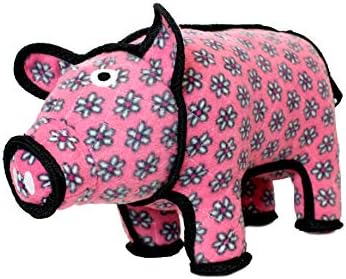 TUFFY® 3 Pack Pig Bear Turtle Ultra Durable Plush Dog Toys