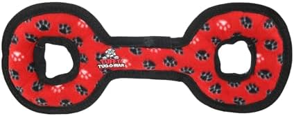 TUFFY® : 2 Pack TugOWar Dog Toy: Ultra Durable Plush Toy with Multiple Layers & Reinforced Seams, Washable and Floats, Original Construction