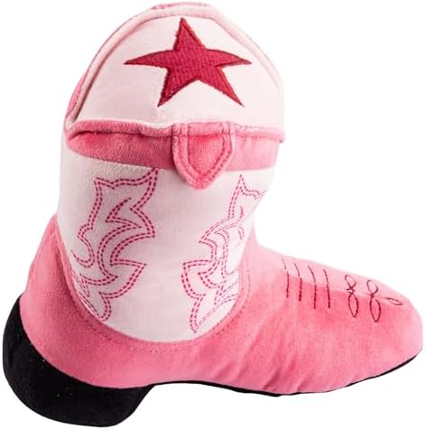 Haute Diggity Dog Cowgirl Boot Plush Dog Toy, Western Stuffed Chew Toy