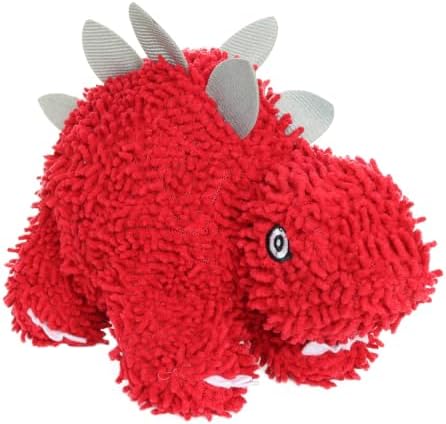 MIGHTY® 2 Pack Microfiber Medium Stegosaurus Dog Toys
