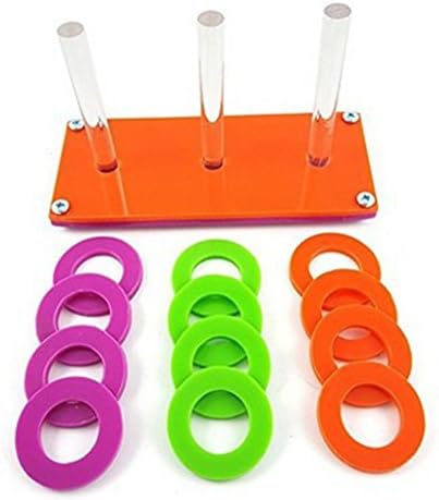 Hypeety Bird Parrot Brice Educational Training Building Block Toy Parrot Intelligence Toy Chew Toy for Macaw Budgies Parakeet Cockatoo African Greys