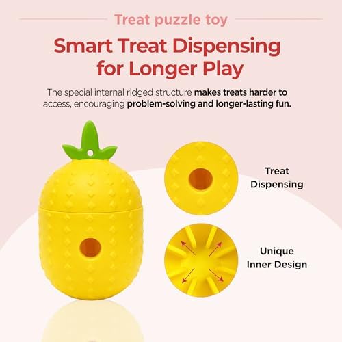 JAYU PET Treat Puzzle Toy for Small Dogs or Puppies