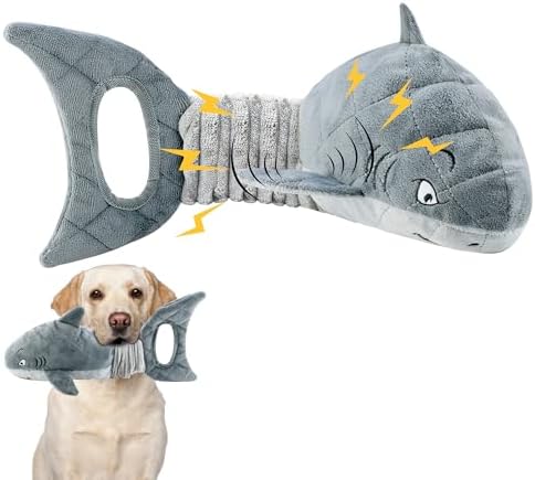 LEGEND SANDY Large Squeaky Dog Toys to Keep Them Busy, Interactive Plush Dog Toy,Crinkle Tug of War Dog Chew Toy for Small, Medium, and Large Dog | Squeaky Pet Toys, Dog Chew Toys to Keep Them Busy