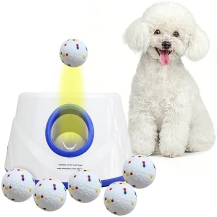 Automatic Dog Ball Launcher, Dog Ball Throw Launcher, for Small/Medium Dogs