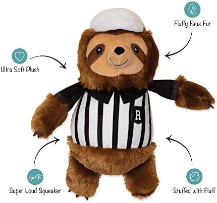 Fringe Studio Plush Dog Toy, Rufferee, Pet Shop Collection (289884)