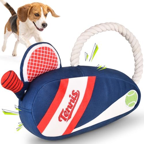 Interactive Plush Squeaky Dog Toy for Puppy Small & Medium Dogs