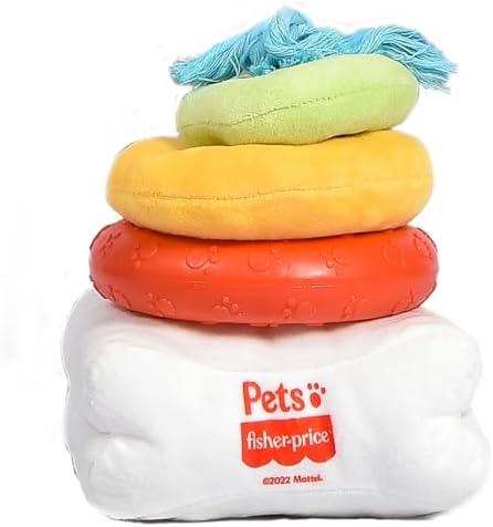 Fisher Price Attack-A-Stack Chase and Toss Dog Toy