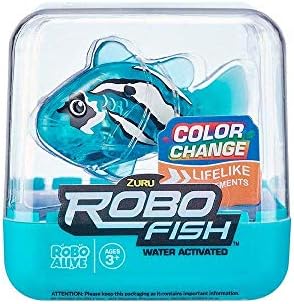 ZURU Robo Single Fish, White, 1 Paquete