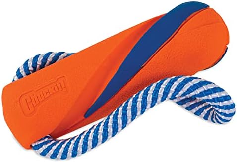 Chuckit! Ultra Bumper Tug Dog Toy, Orange, Medium (Pack of 12)