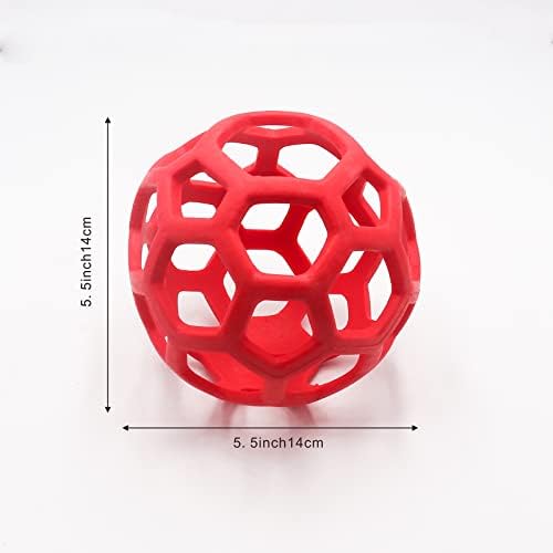 Tirifer Tortoise Treat Ball Toy Hay Feeder Ball Hanging Feeding Grass Ball Fruit Vegetable Feeder Holder Foraging Toy for Small Animals Pet Tortoise Turtle