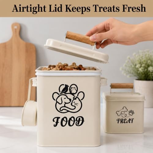 Airtight Dog Treat Container Set of 2