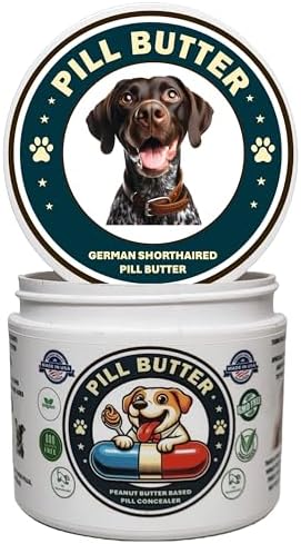 Peanut Butter Dog Pill Wrap - German Shorthaired Pointer Label