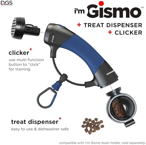 Dog Gone Smart I'm Gismo - Connectable Training Kit with Clicker & Treat Container