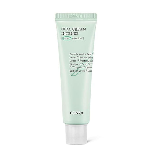 COSRX Pure Fit Cica Intensive Cream 1.7 oz/ 50 mL | For Dry Sensitive Skin, Centella Asiatica Face Moisturizer Recommended for Acne-Prone Skin, Reduce Redness, Not Tested on Animals, Korean Skin Care