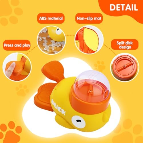 Interactive Cat Treat Puzzle Dispenser