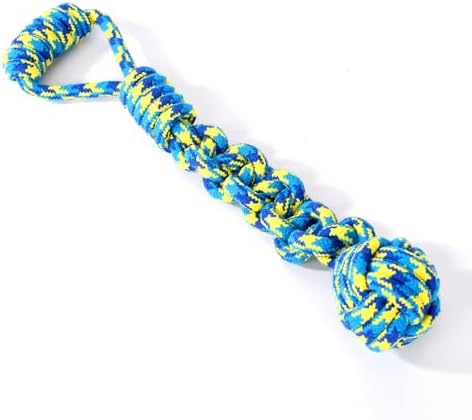 MQUMD Dog Rope Toy, Indestructible Cotton Ropes Dog Toy, Dental Cleaning and Teeth Care Dog Toy, Heavy Duty Dog Chew Toy, Interactive Tug of War Pet Toy for Large & Medium Dog