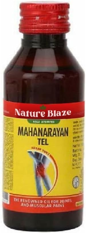 Mahanarayan Taila (Oil) Auryedic Med for Rheumatic Pain 100 ml- Product of India