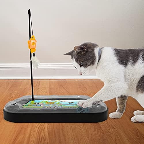 Cat Scratching Toy – Scratcher Board & Fish Aquarium Design