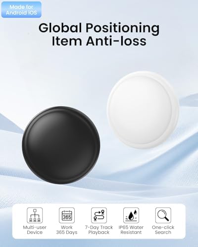 Real Time Location GPS Tracker Device for Car and Vehicles | No Subscription, No Monthly Fee, for Android and iPhone, Long Battery Life, Mini Hidden Magnetic, Tracking Kids Elderly Pet