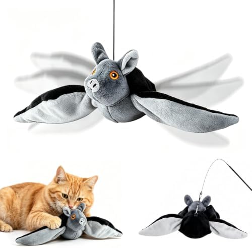 Interactive Chirping Bat Toy, Flapping Wings Sound Toy for Indoor Play