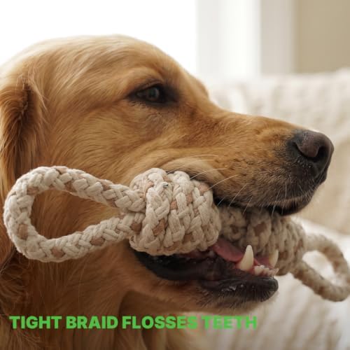 Tug of War Dog Toy, Dog Toys for Aggressive Chewers, Tough Dog Toys