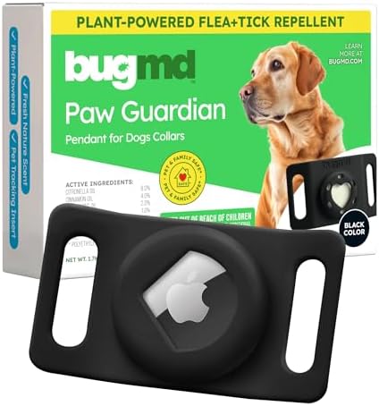 BugMD Paw Guardian Flea and Tick Prevention Pendant for Dogs