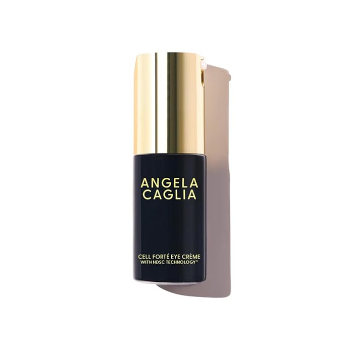 Angela Caglia Cell Forté Eye Crème – Eye Cream with Exosomes, Peptides & Growth Factors | Stem Cell–Powered Skincare for Puffiness & Dark Circles | Luxury Skincare