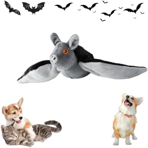 Flying Bat Toy for Dogs & Cats, Flapping Wings Interactive Pet Toy，3
