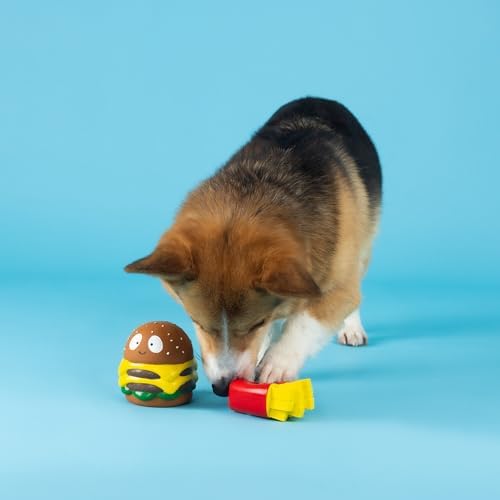 Fringe Studio Dog Toy Set, Big Buns, Small Fry, 2Pc Mini Latex, Pet Shop Collection (368013)