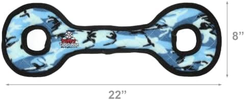 Tuffy Ultimate Tug-O-War Camo Blue