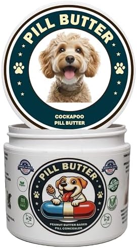 Peanut Butter Dog Pill Wrap - Cockapoo Label