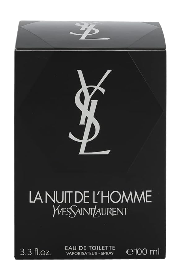 Yves Saint Laurent La Nuit De L'Homme by Yves Saint Laurent for Men - 3.3 oz EDT Spray