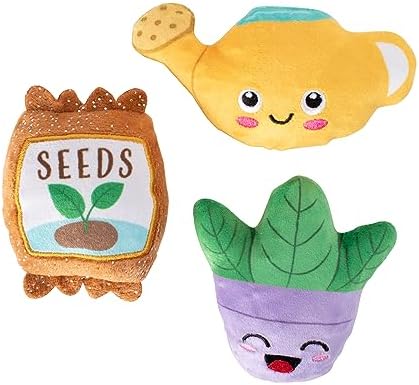 Fringe Studio Plush Dog Toy Set, Just Add Water, Small 3 Piece Set, Pet Shop Collection (662057)