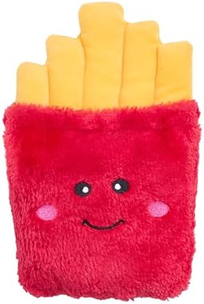 ZippyPaws NomNomz Dog Squeaky Toys to Keep Them Busy, Pet Products - Fries