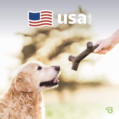 Benebone Maplestick Real Wood Durable Dog Chew Toy, Small