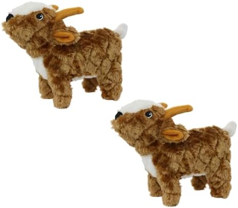 Tuffy® - Mighty® 2 Pack Goat Ultra Durable Plush Dog Toy