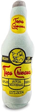 Haute Diggity Dog Topo Chiwawa Plush Dog Toy, Drink Parody Chew Toys